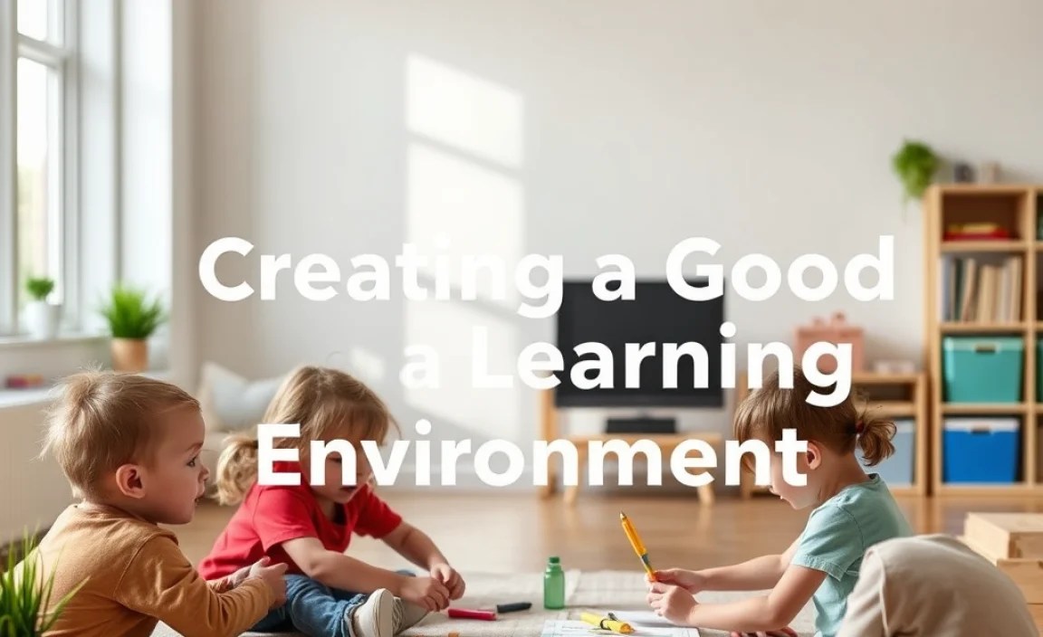 Creating a Good Learning Environment