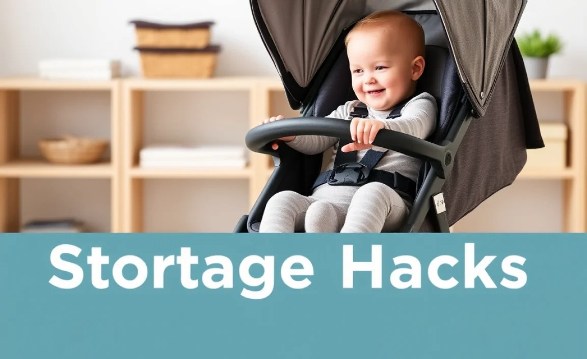 Creative Storage Hacks for Strollers