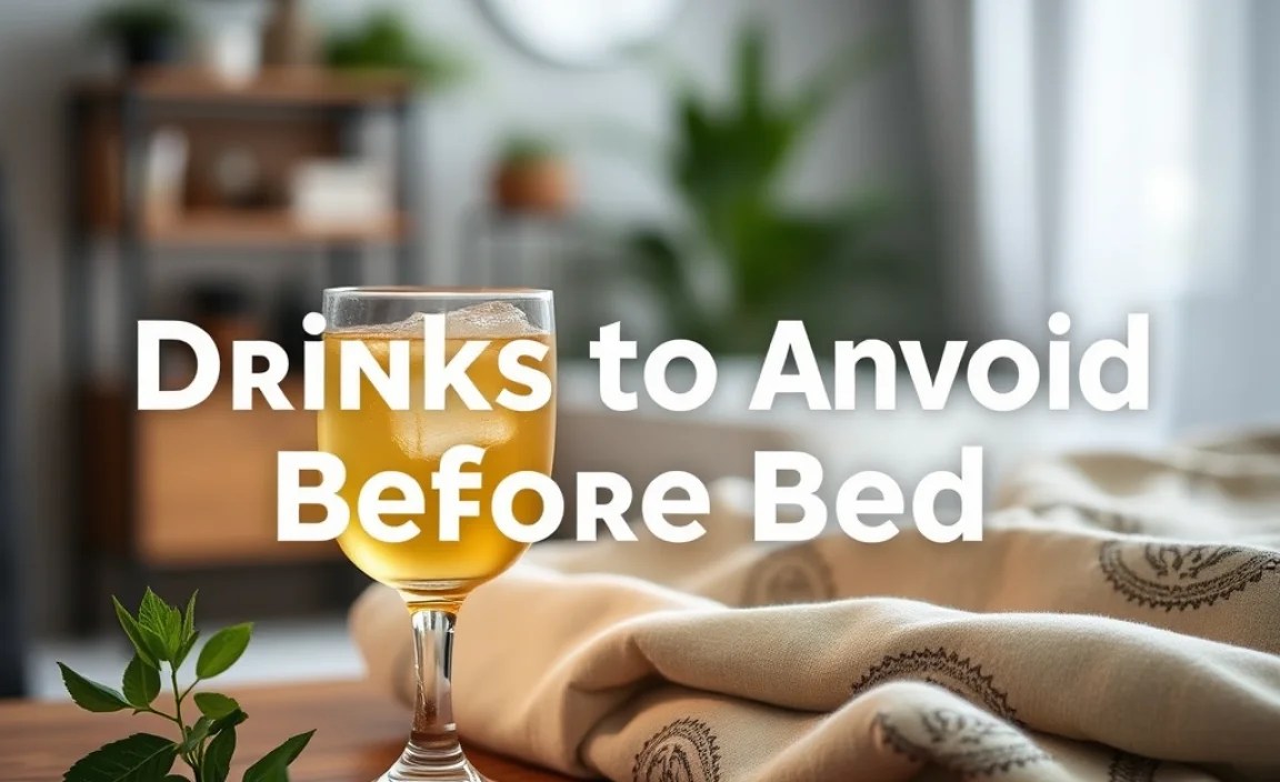Drinks to Avoid Before Bed