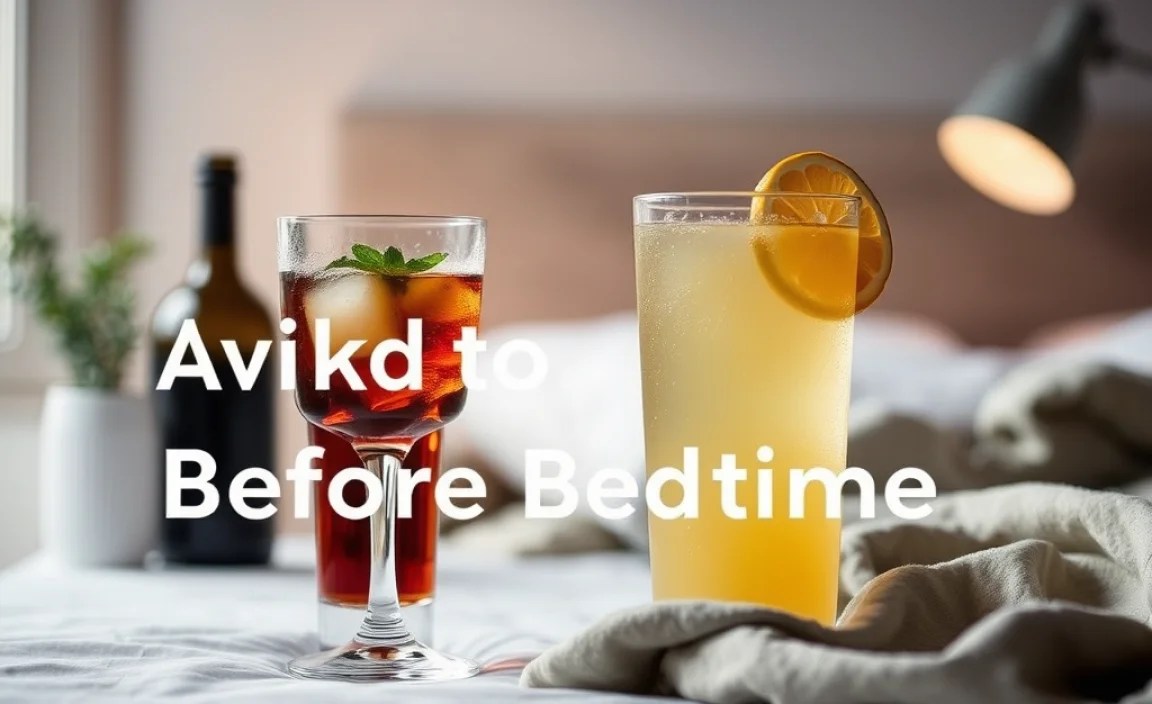 Drinks to Avoid Before Bedtime
