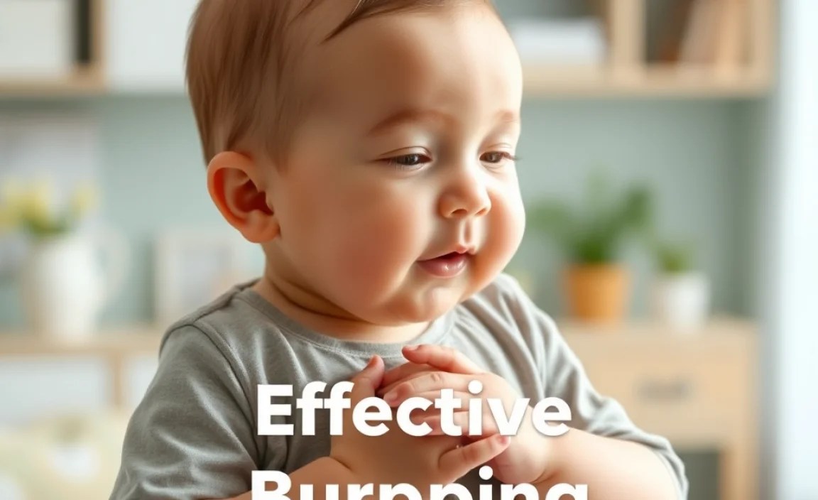 Effective Burping Techniques