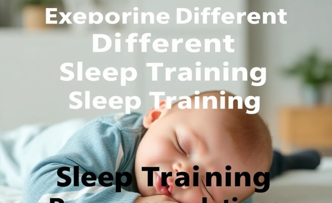 Exploring Different Sleep Training Recommendations