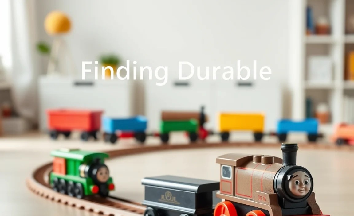 Finding Durable Toddler Train Sets