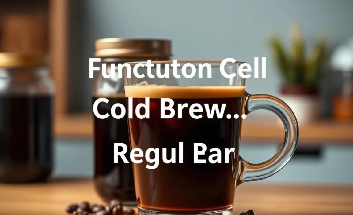 Functional Cold Brew vs. Regular Coffee