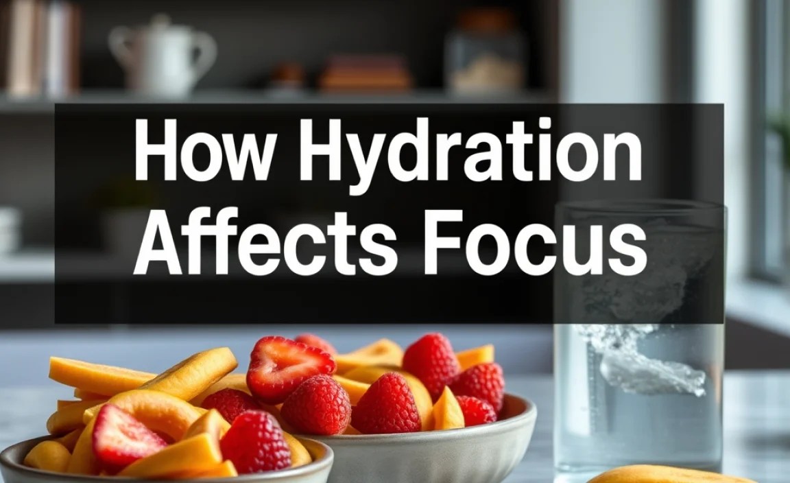 How Hydration Affects Focus