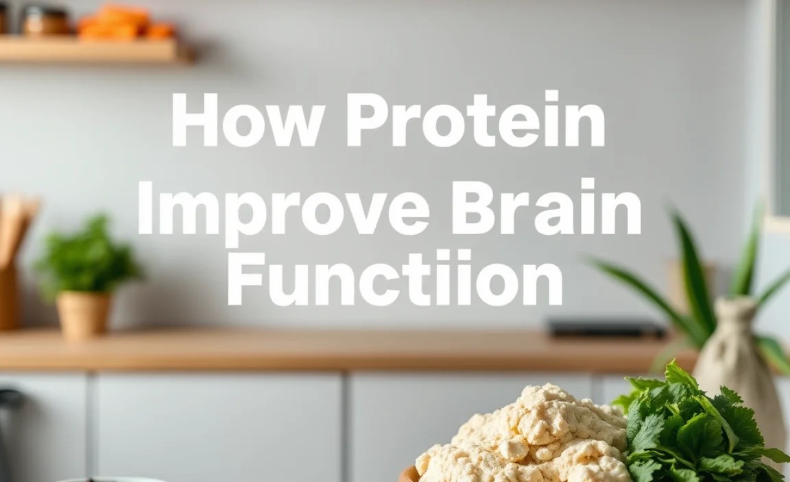How Protein Helps Improve Brain Function