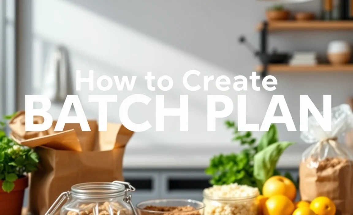 How to Create Your Batch Plan