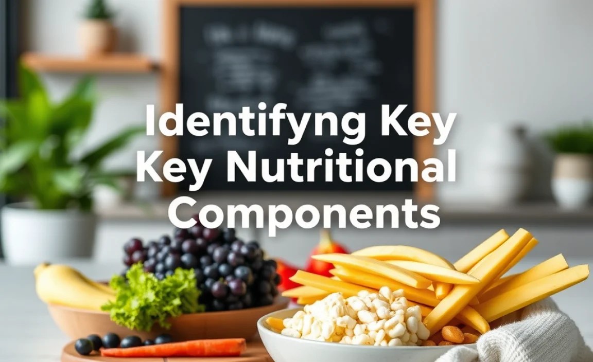 Identifying Key Nutritional Components