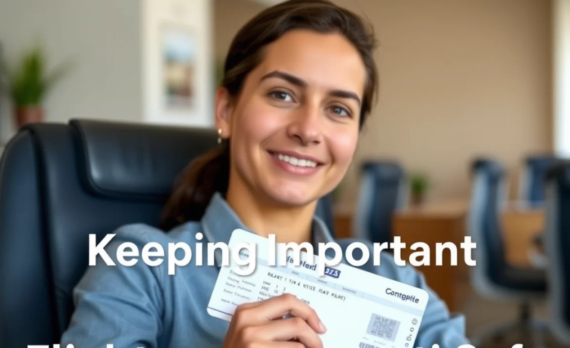 Keeping Important Flight Information Safe