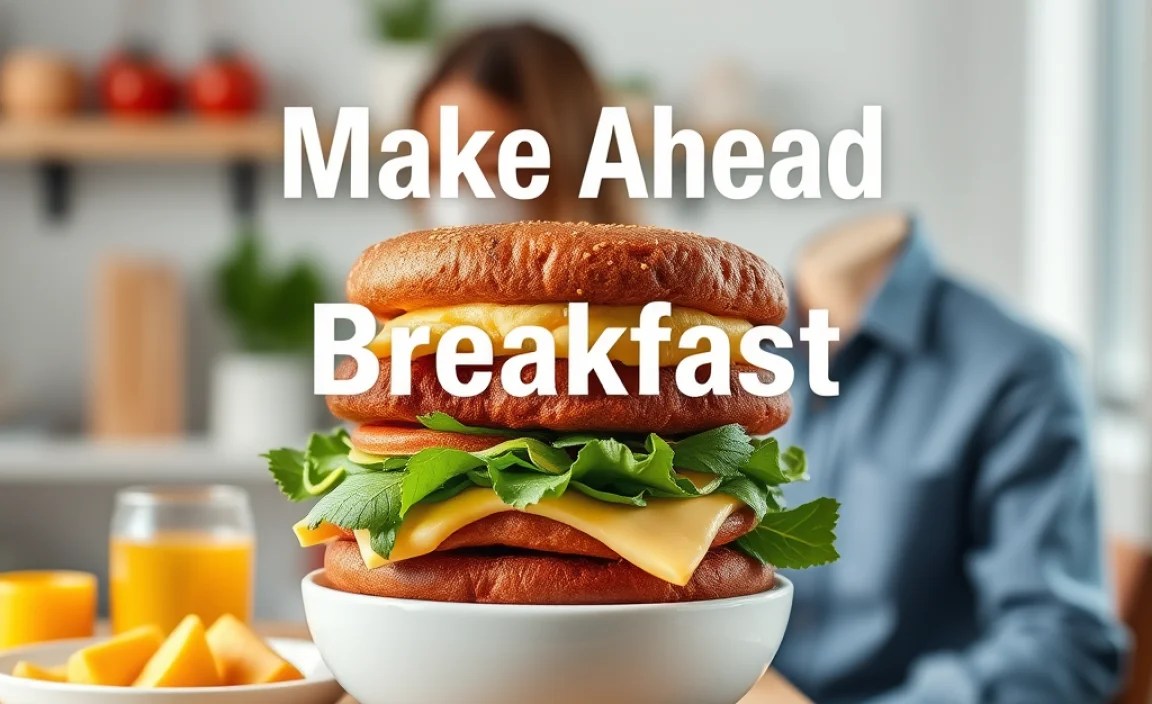 Make Ahead Breakfast Ideas