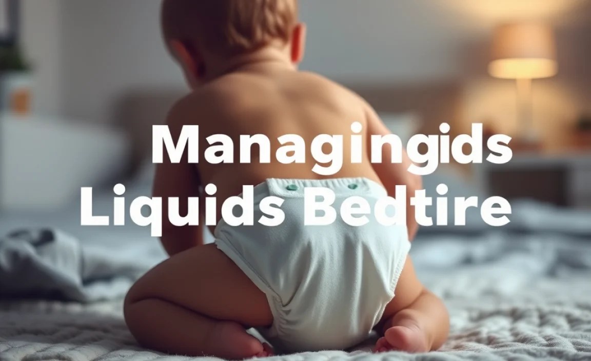 Managing Liquids Before Bedtime