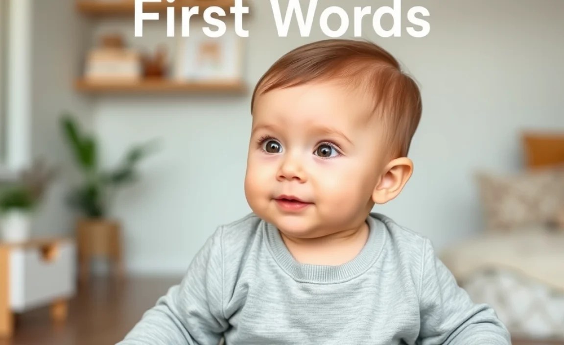 Normal Range For First Words