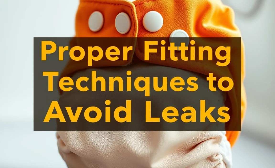 Proper Fitting Techniques to Avoid Leaks