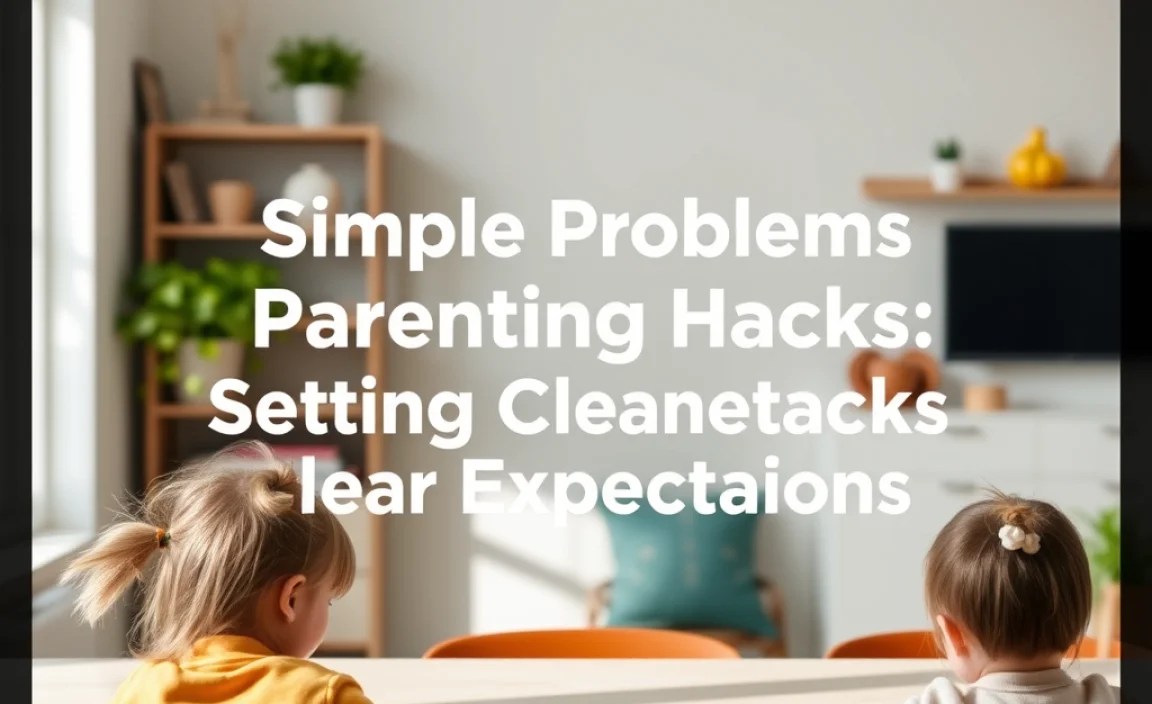 Simple Problems Parenting Hacks: Setting Clear Expectations