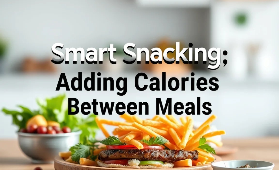 Smart Snacking: Adding Calories Between Meals