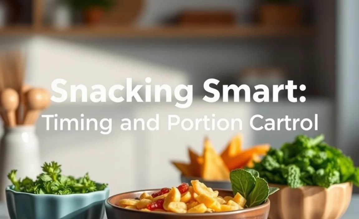 Snacking Smart: Timing and Portion Control