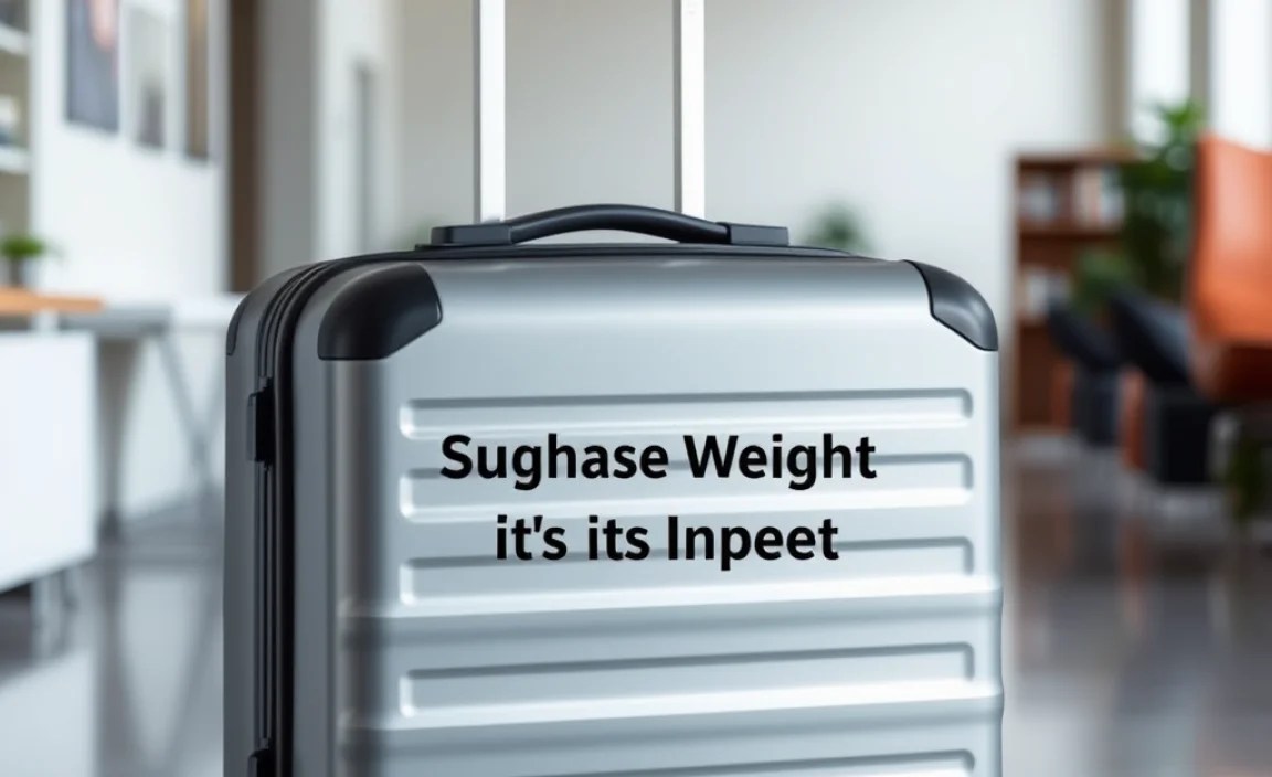 Suitcase Weight and Its Impact