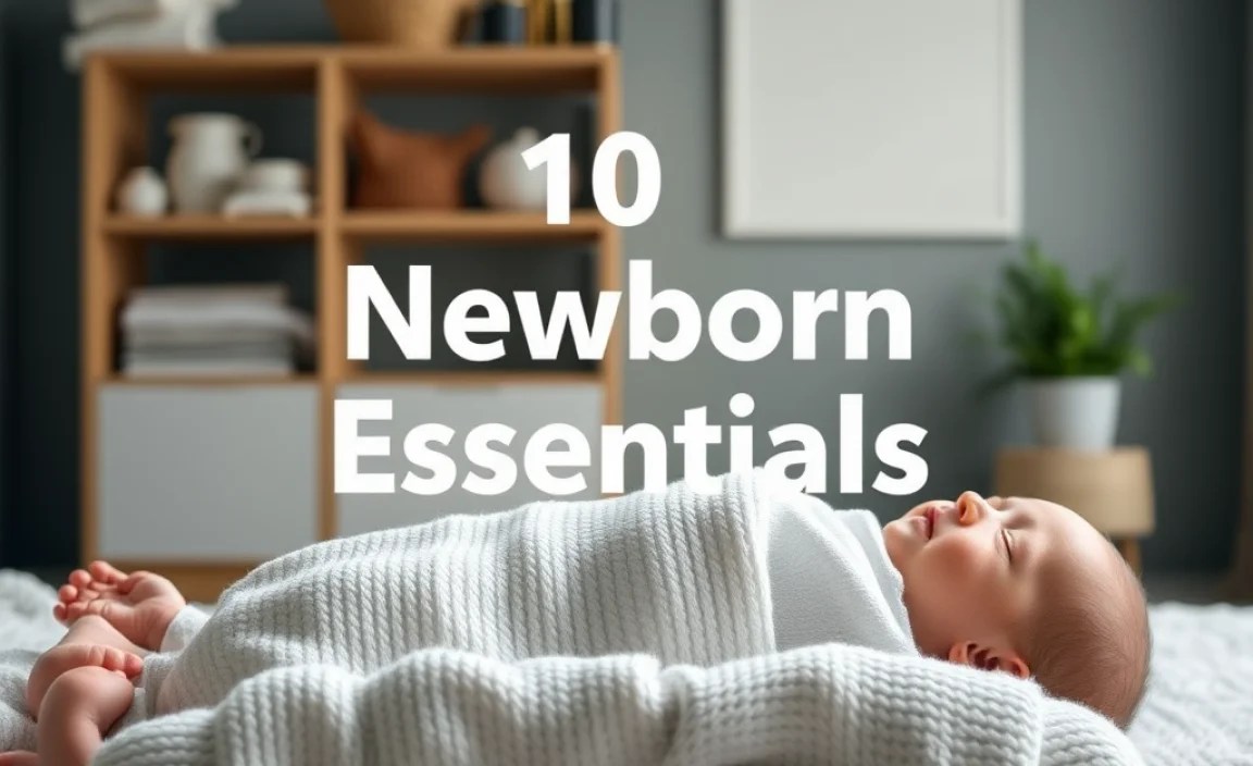 tips newborn essentials