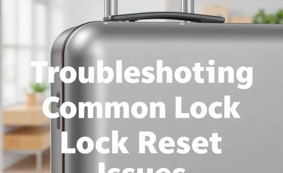 Troubleshooting Common Lock Reset Issues