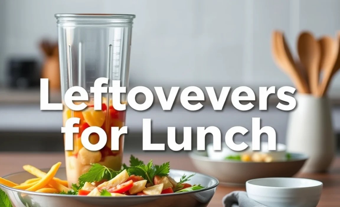 Using Leftovers for Lunch