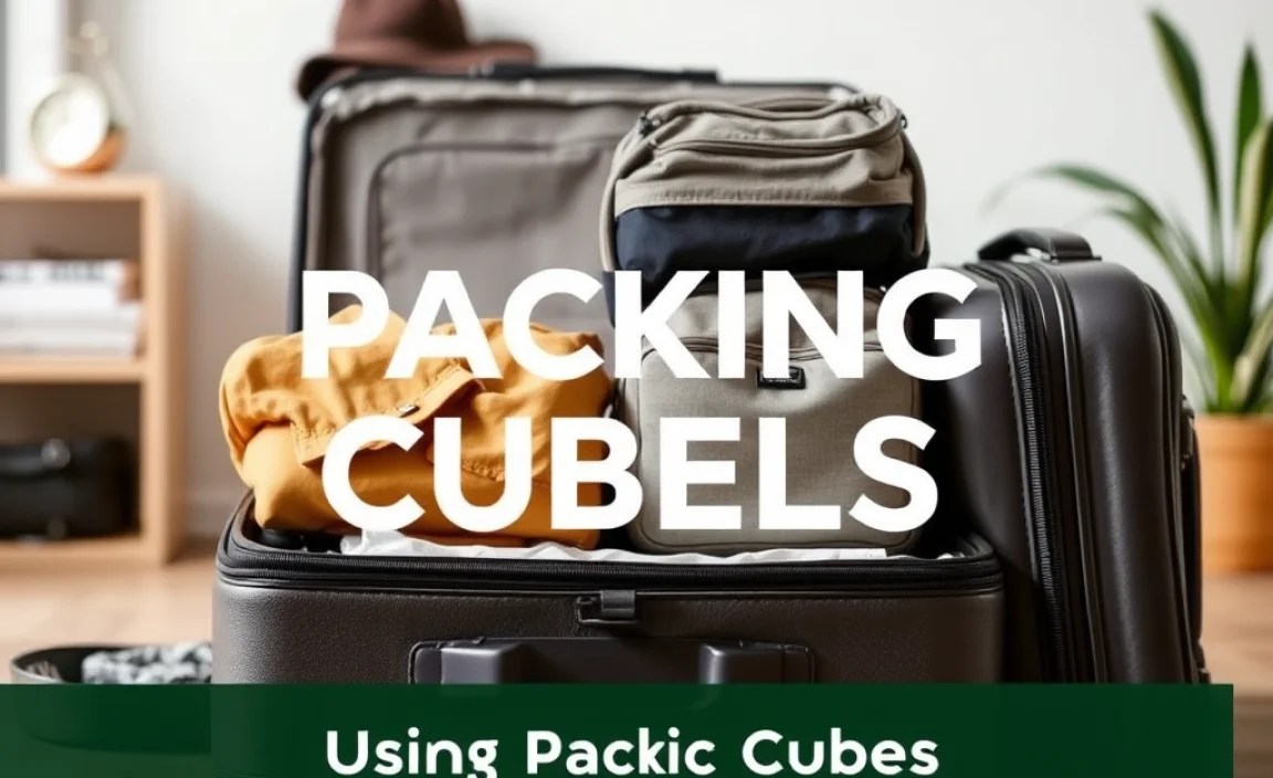 Using Packing Cubes for Organization