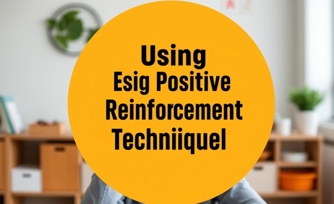 Using Positive Reinforcement Techniques Effectively