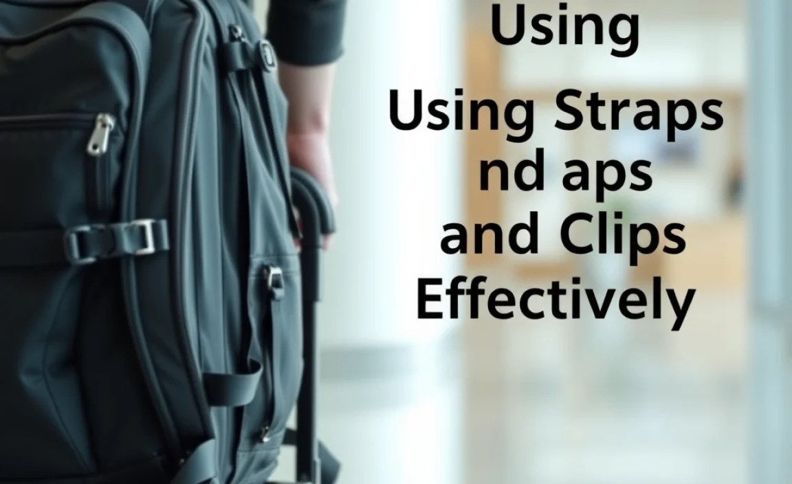 Using Straps and Clips Effectively