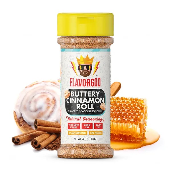 Try Our Savory Buttery Cinnamon Roll Keto Spice Flavor God