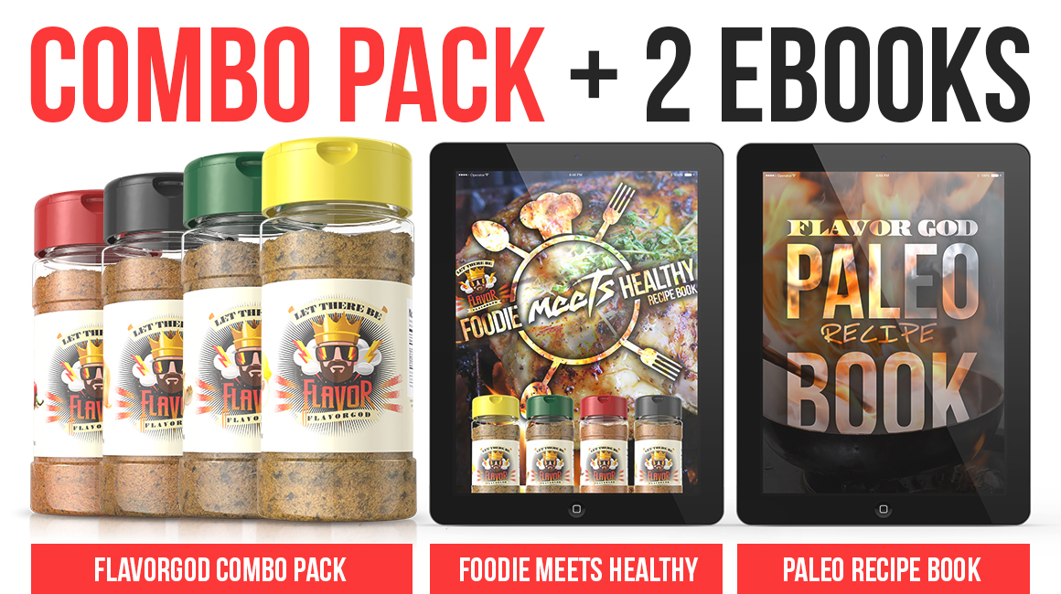 Flavor God® Paleo Diet, Vegan and Gluten Free Spices