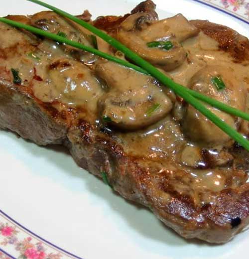 Classic French Flambe Steak Diane Recipe Flavorite
