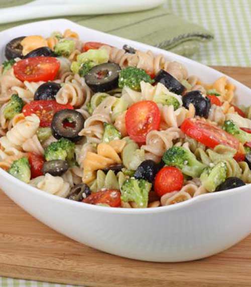 Rainbow Rotini Broccoli Salad Flavorite