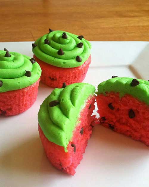 Watermelon Cupcakes Flavorite