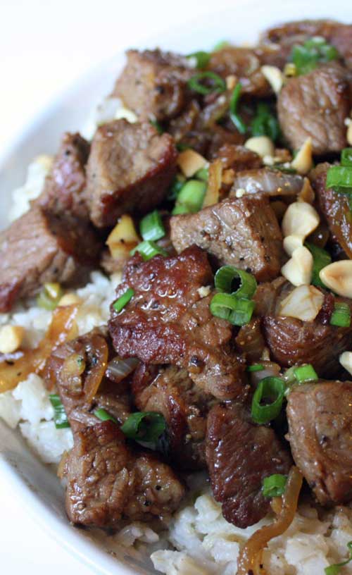 AsianStyle Garlic Beef Recipe