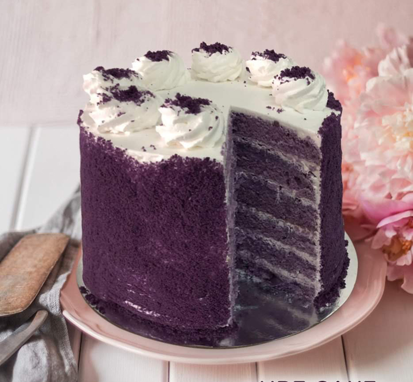 The Best Ube Cake in Town!