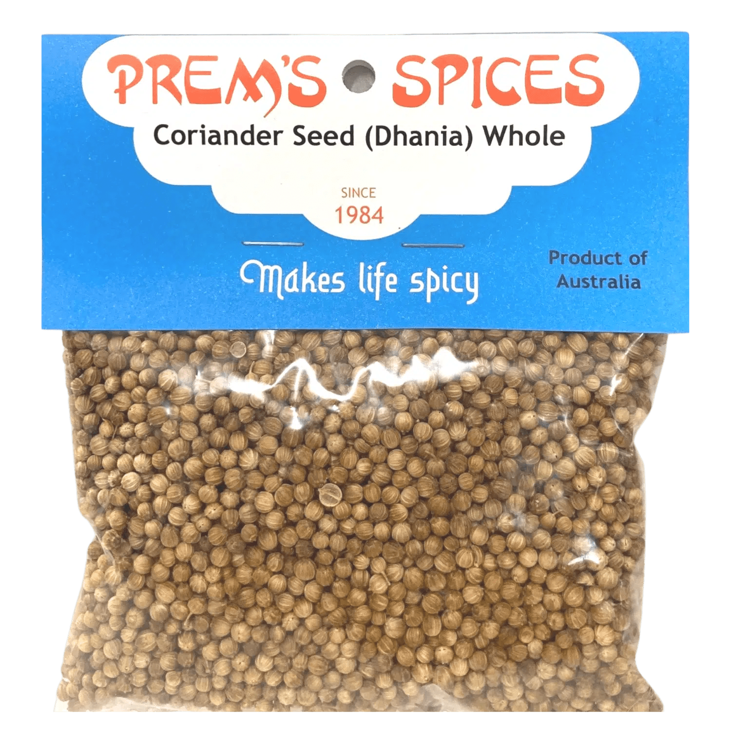 Coriander Seed (Dhania) Whole (55g) Flavour & Spice