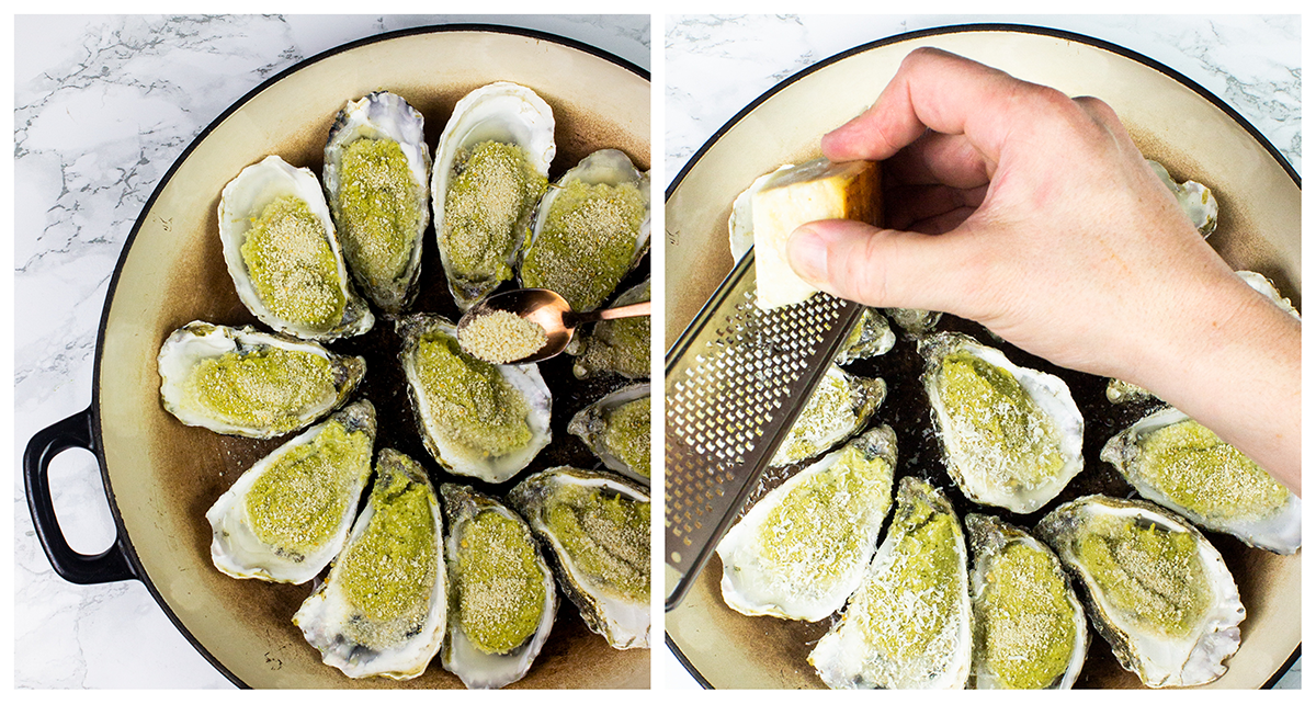 Grilled Oysters Rockefeller with Thai Basil (Amazingly Simple) Flavourise