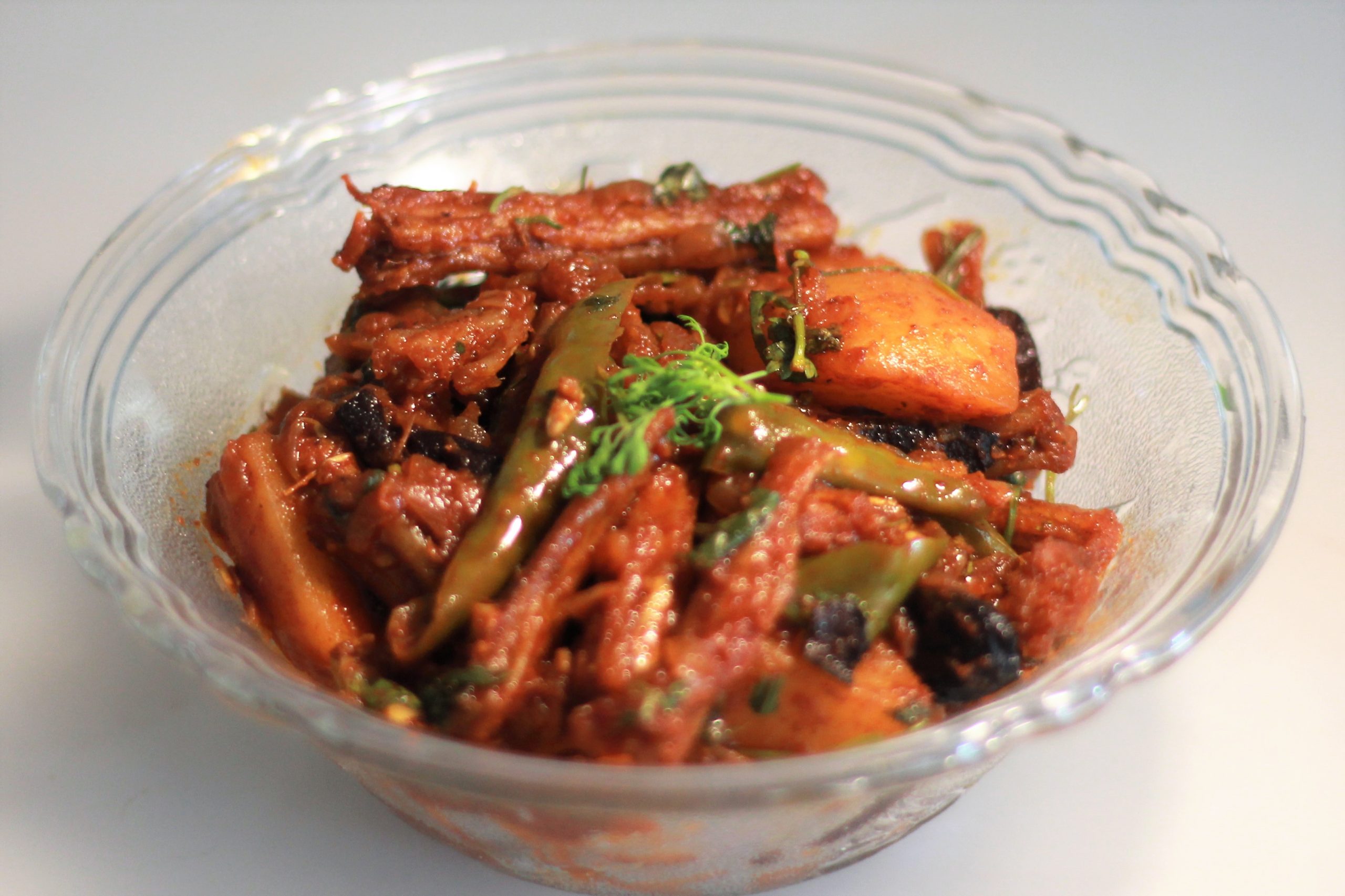 Bombay Duck Dry Fish with Potatoes Flavours of My Kitchen