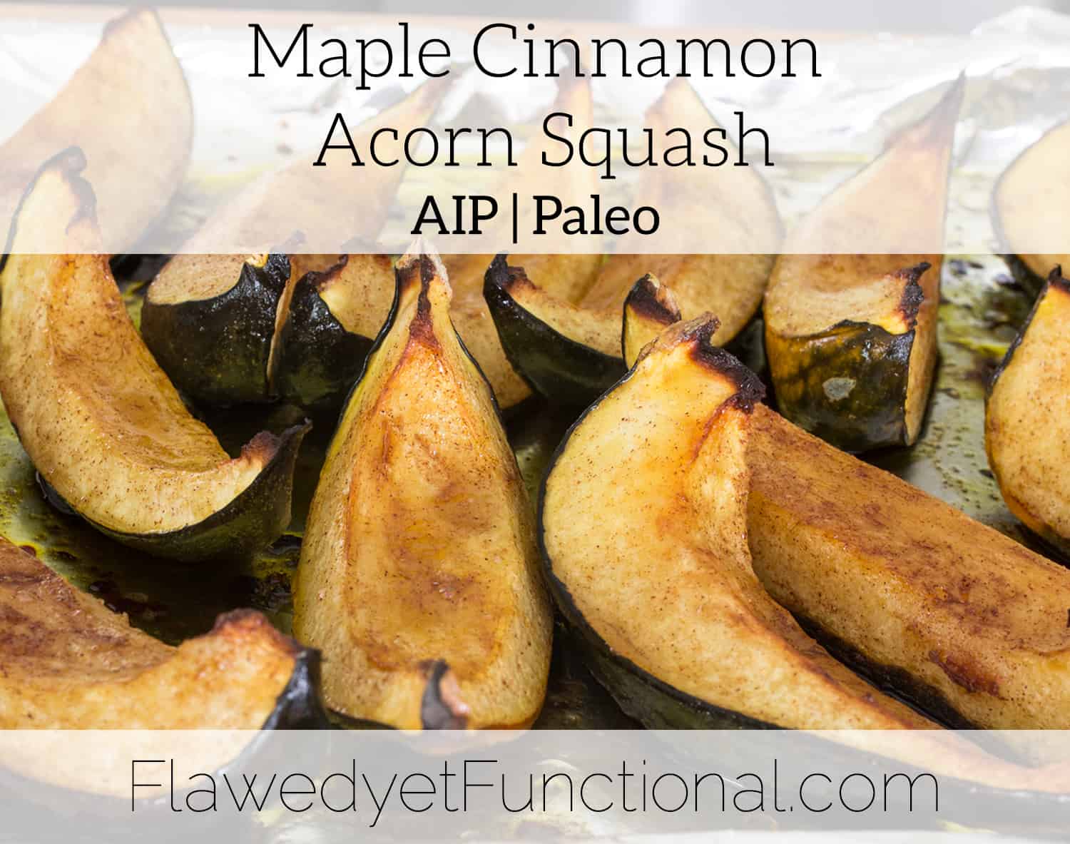 Acorn Squash Maple Syrup Cinnamon