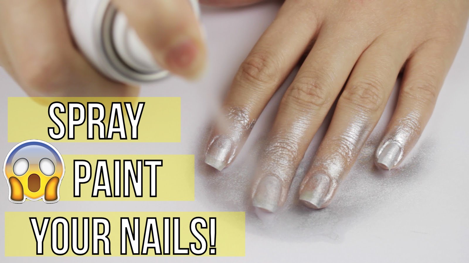 Spray Painting Your Nails?! FlawlessEnd