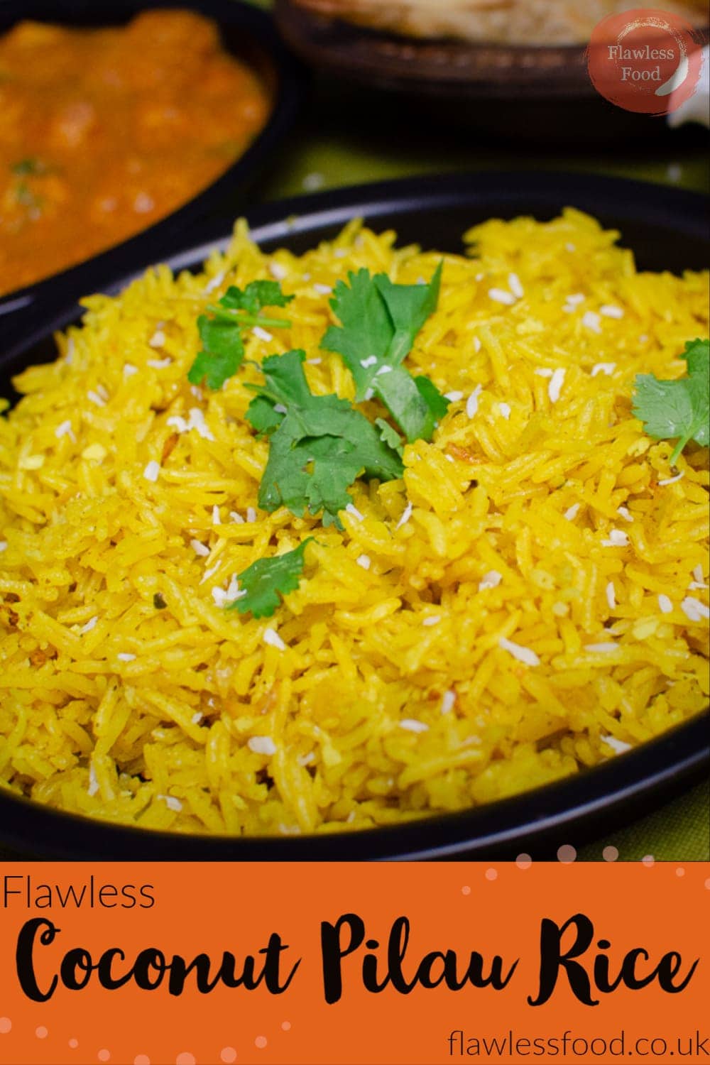 Coconut Pilau Rice Delicious easy side dish by Flawless Food