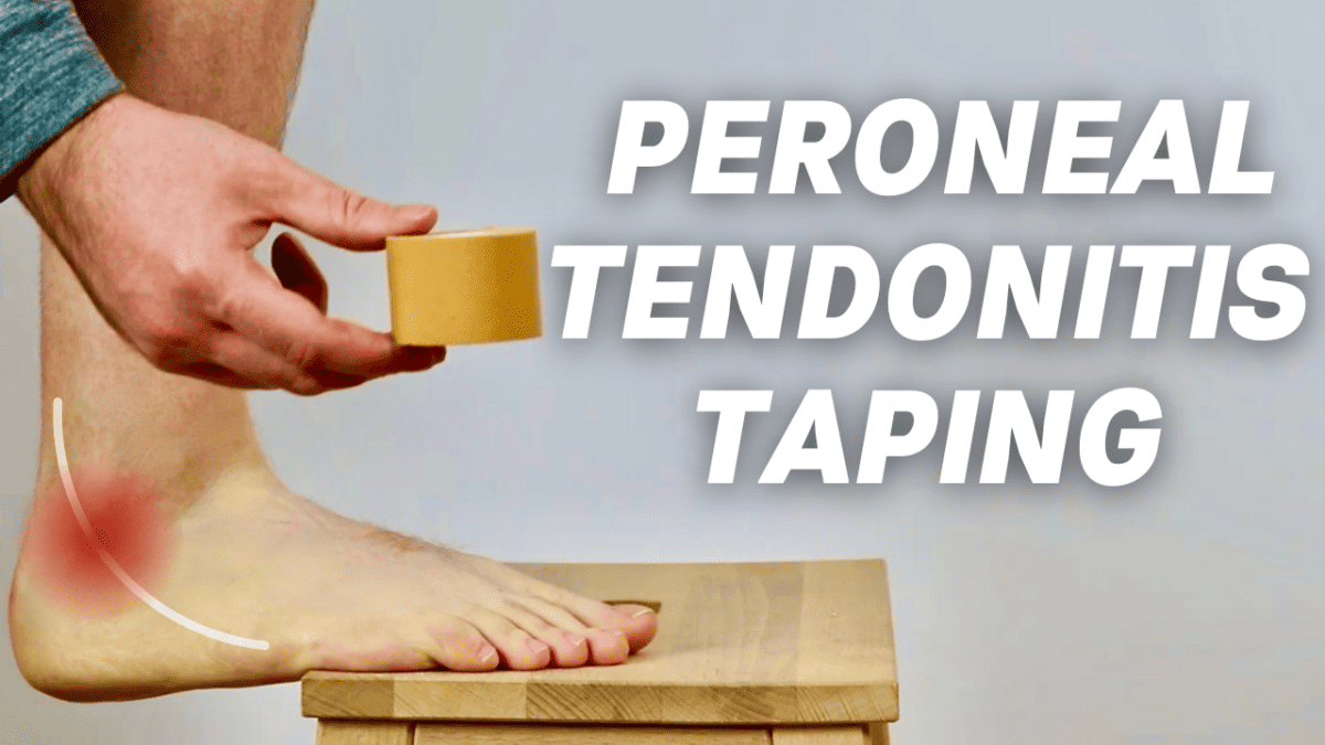 Peroneal Tendonitis Taping SelfTaping for Immediate Pain Relief