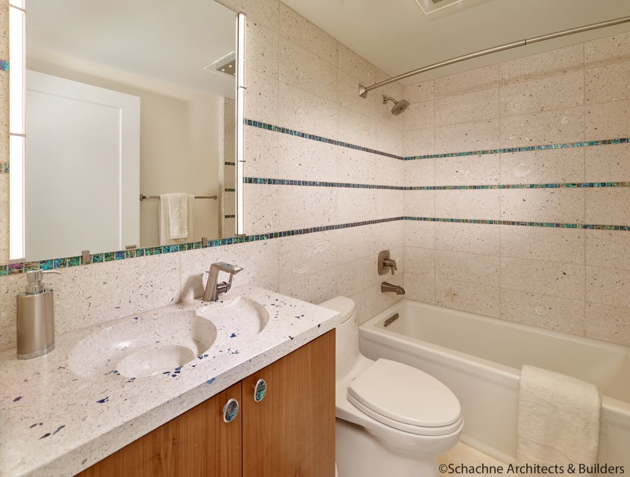 Hollywood Beach Condo Guest Bathroom Renovation Project Gallery