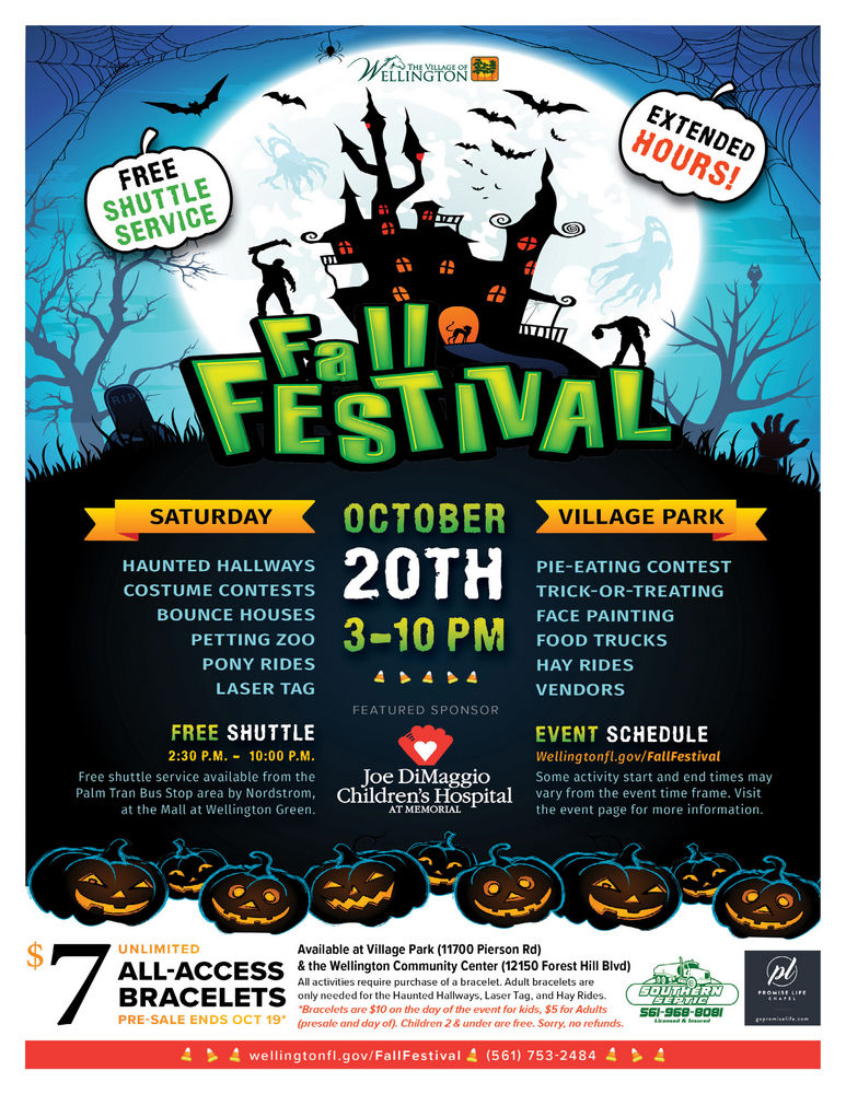 Wellington Fall Festival 2018 Wellington, FL FL Carnivals