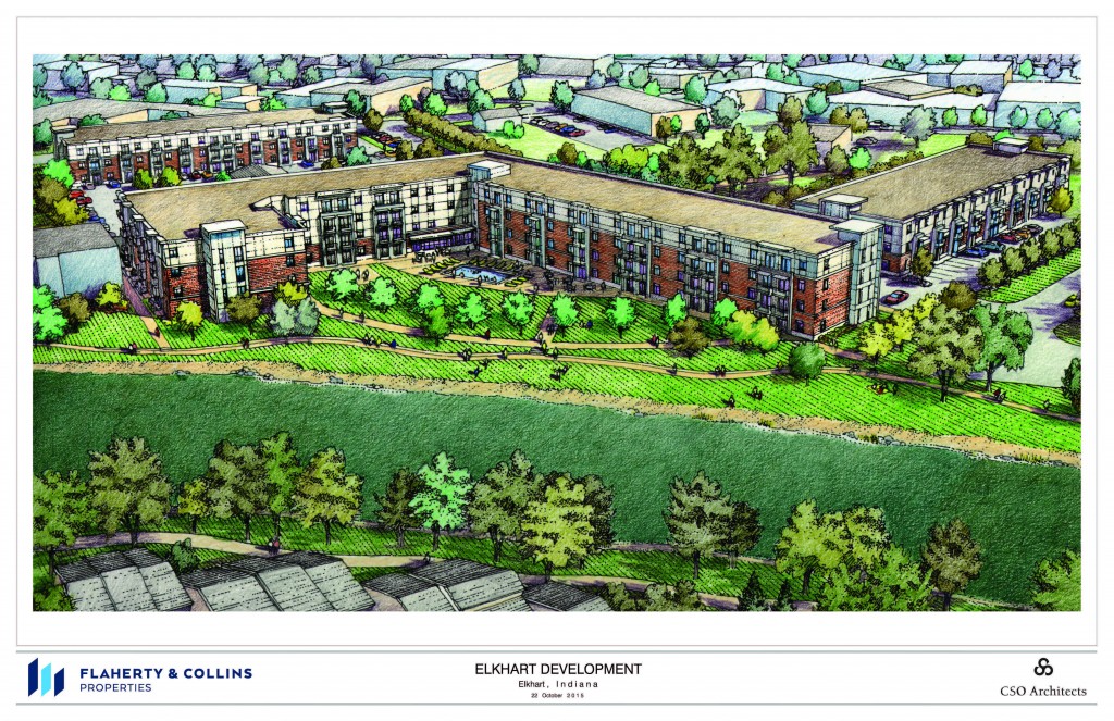 City of Elkhart, Flaherty & Collins Properties Announce MixedUse