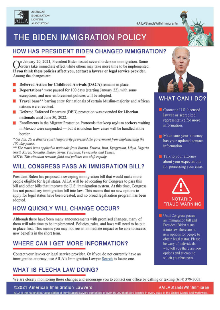 HOW HAS PRESIDENT BIDEN CHANGED IMMIGRATION? Attorney Columbus