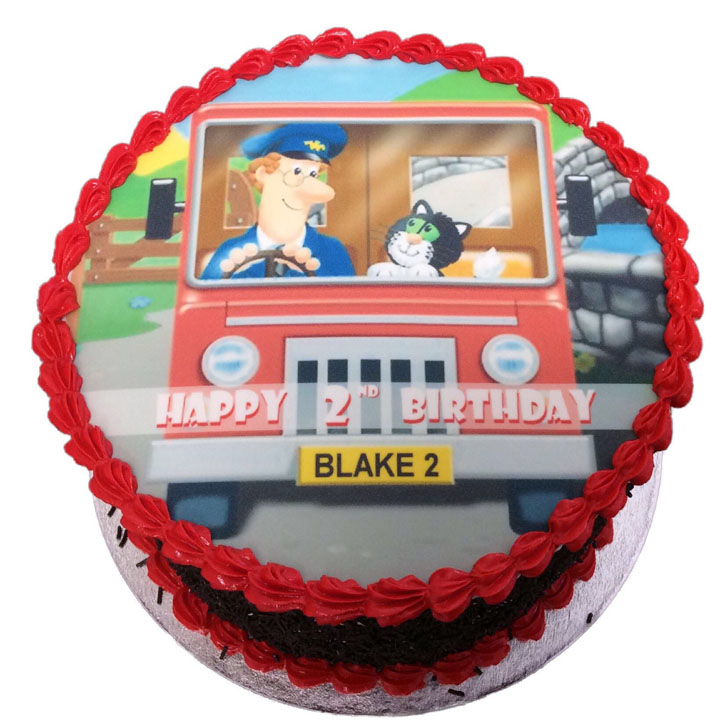 Postman Pat Birthday Cake Flecks Cakes
