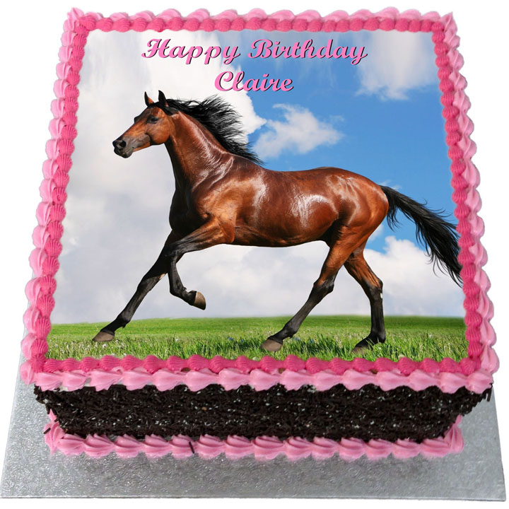 Horse Birthday Cake Flecks Cakes