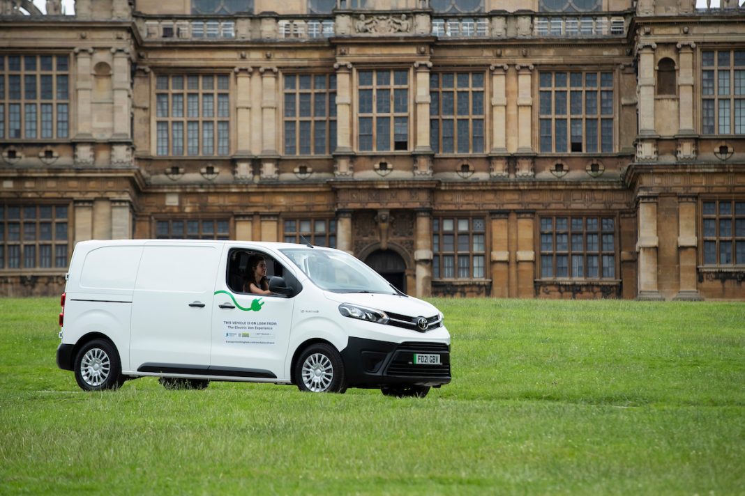 Toyota Proace Electric Joins City Business Trial Initiative Fleet