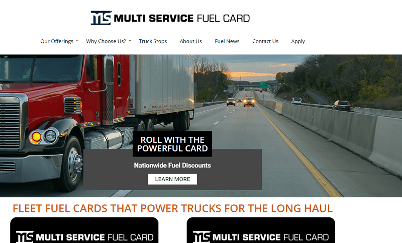 Multi Service Fuel Card Otr Sinyaya