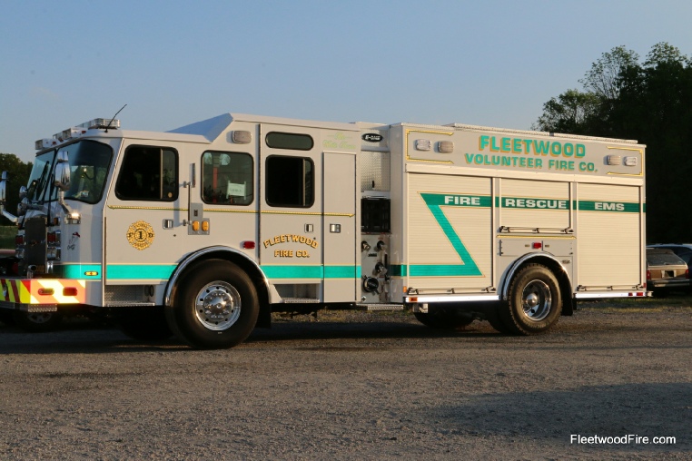 Engine 45 Apparatus Fleetwood Volunteer Fire Company, Fleetwood